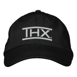 Offizielle THX Logo-Kappe Bestickte Baseballkappe