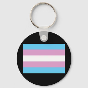 OFFIZIELLE TRANSGENDER-PRAID-FLAGGE SCHLÜSSELANHÄNGER