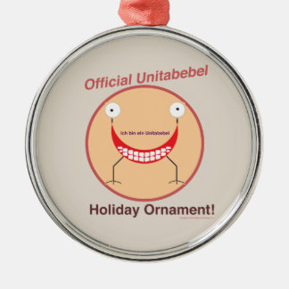 Offizielle Unitabebel Feiertags-Verzierung Ornament Aus Metall