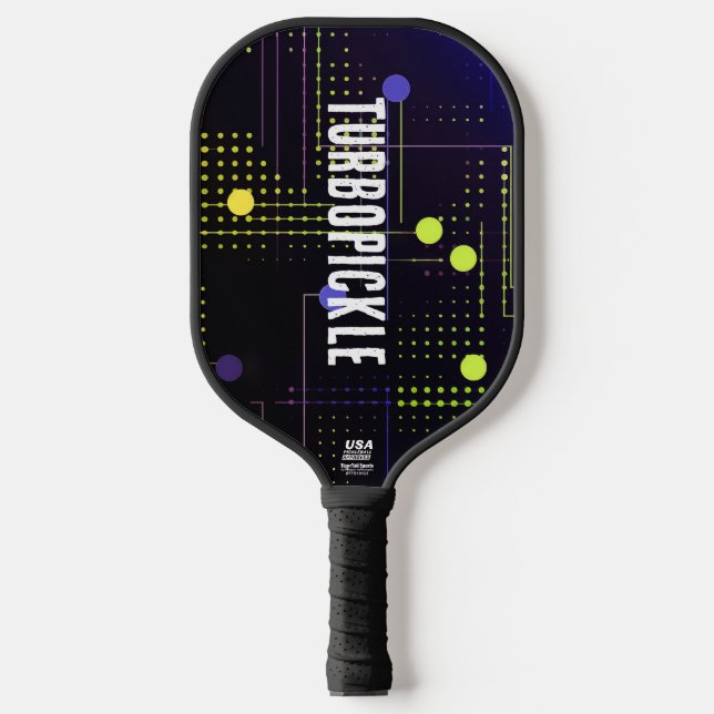 Offizielle USA Pickleball Zertifizierung. Paddel Pickleball Schläger (Vorderseite)
