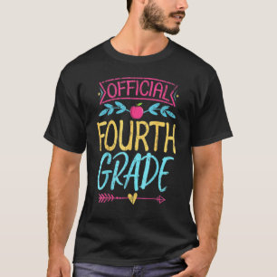 Offizielle vierte Klasse zurück zur 4. Klasse T-Shirt