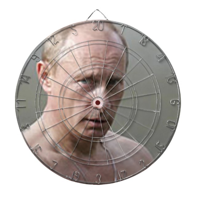 offizielle Vladimir-Putin-Dartboard Dartscheibe (vorne)