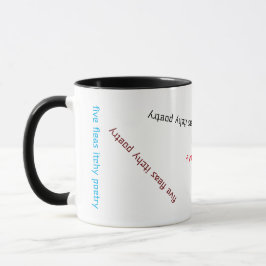 Offiziellen fünf Fleas Itchy Poesie Tasse