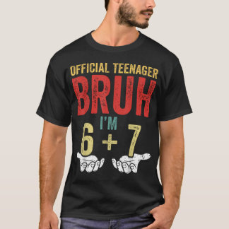 Offizieller 13. Geburtstag Jungen 13 Jahre alt 6 T-Shirt