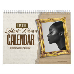 Offizieller 2026 Powerful Black Women Kalender