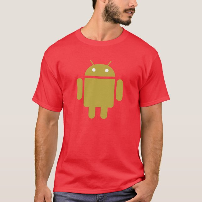 Offizieller androider Bot T-Shirt (Vorderseite)