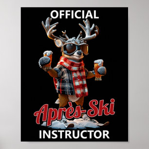 Offizieller Après-Ski-Instruktor Poster