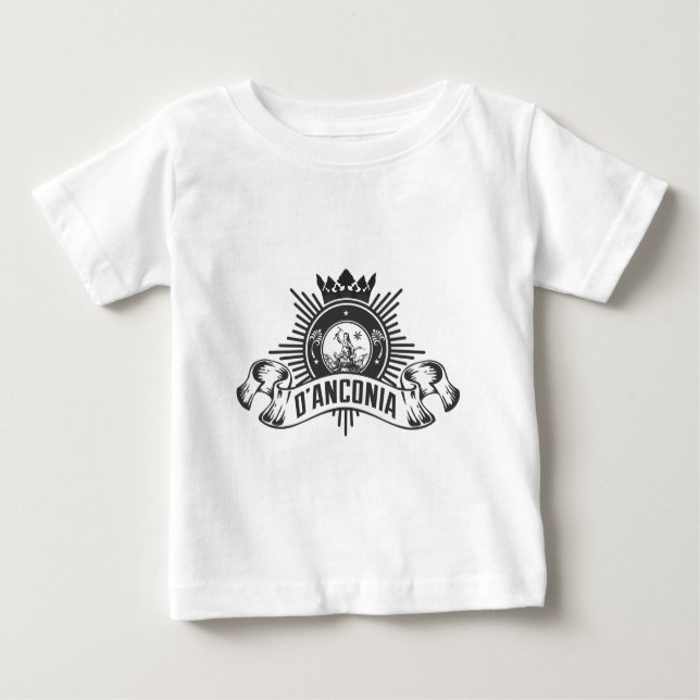 Offizieller Atlas zuckte Film d'Anconia Kupfer Baby T-shirt (Vorderseite)