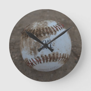 Offizieller Ball - Acrylwand-Uhr - HAMbyWG Runde Wanduhr