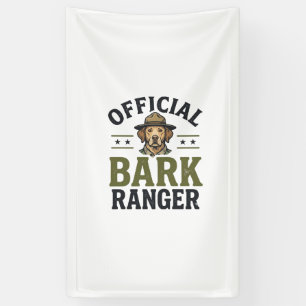 Offizieller Bark Ranger Hund Vintage Grafik_1 Banner