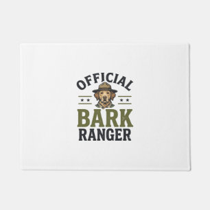 Offizieller Bark Ranger Hund Vintage Grafik_1 Fußmatte