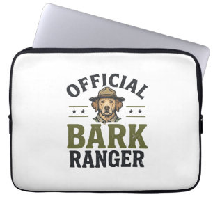 Offizieller Bark Ranger Hund Vintage Grafik_1 Laptopschutzhülle