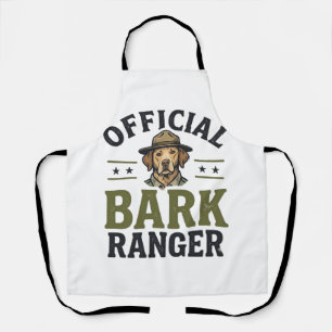 Offizieller Bark Ranger Hund Vintage Grafik_1 Schürze