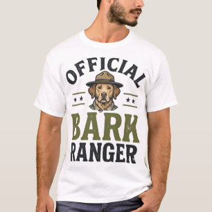 Offizieller Bark Ranger Hund Vintage Grafik_1 T-Shirt