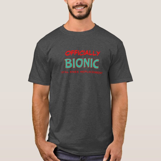 Offizieller biologischer Kniegelenksersatz-T - Shi T-Shirt (Vorderseite)