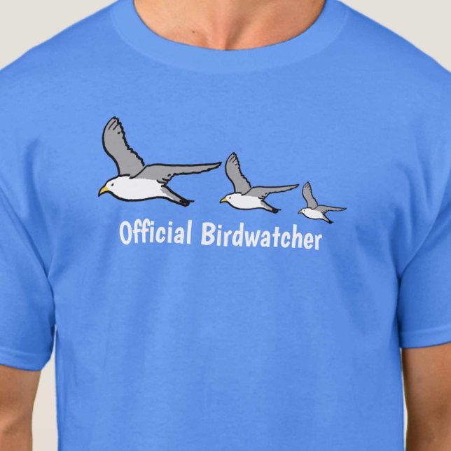 Offizieller Birdwatcher. Ornithologe T-Shirt (Von Creator hochgeladen)