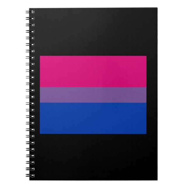 OFFIZIELLER BISEXUELLER PRIDE FLAG NOTIZBLOCK (Vorderseite)