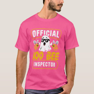 Offizieller Boo Bee Inspektor Halloween Humor Lust T-Shirt