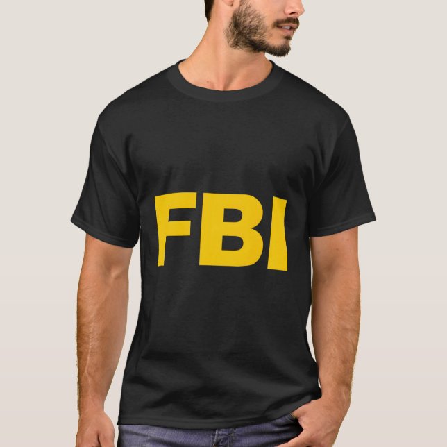 Offizieller Bundesstaatlicher Agent Fbi Blue Small T-Shirt (Vorderseite)