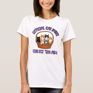 Offizieller Cat Lover - Sammlung "Em All T-Shirt