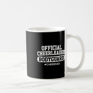 Offizieller Cheerleader Bodyguard Lustiger Papa Kaffeetasse