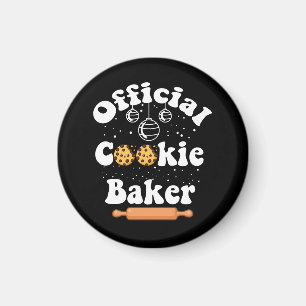 Offizieller Cookie-Bäcker Cookie-Liebhaber Weihnac Magnet