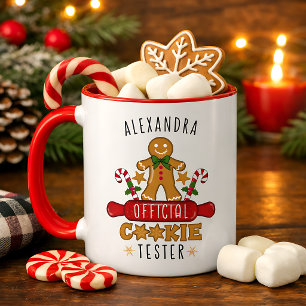 Offizieller Cookie-Tester Benutzername Tasse