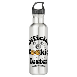 Offizieller Cookie-Tester Cookie-Liebhaber Weihnac Edelstahlflasche