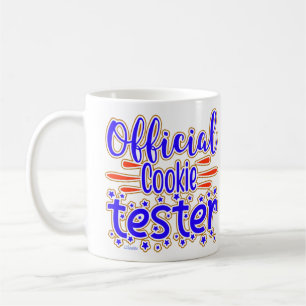 OFFIZIELLER COOKIE TESTER lustiger Cookie Party Ge Kaffeetasse