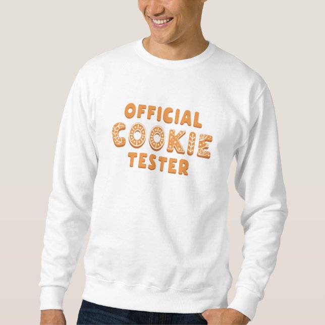 Offizieller Cookie Tester Sweatshirt (Vorderseite)