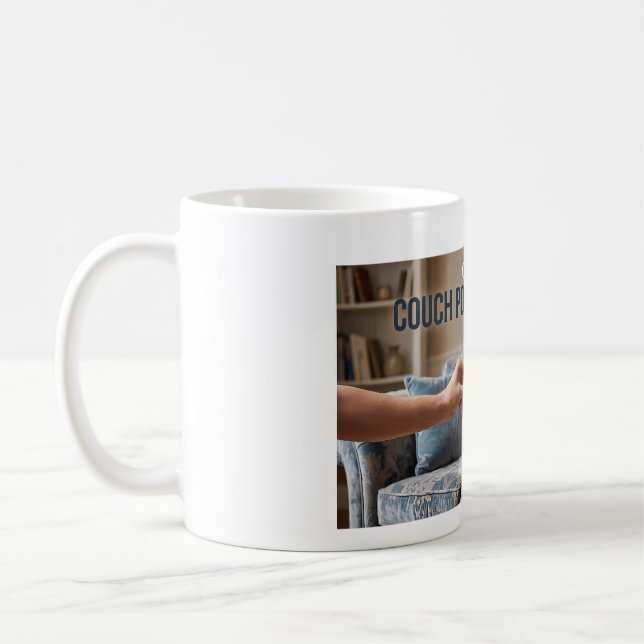 Offizieller Couch Potato French Bulldog Cute Lusti Kaffeetasse (Links)