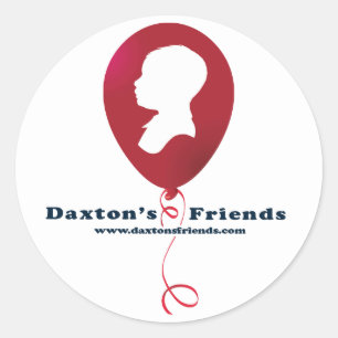 Offizieller Daxtons Freund-Aufkleber Runder Aufkleber