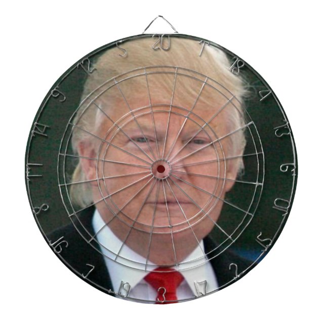 offizieller Donald Trumpdartboard Dartscheibe (vorne)