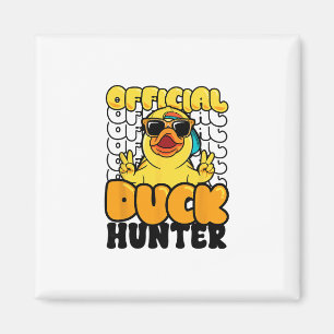 Offizieller Entenjäger Lustige Gummiente Jagd C Magnet