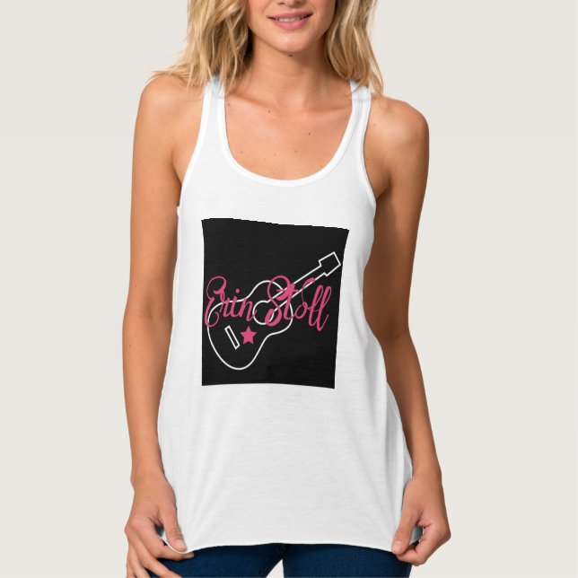 Offizieller Erin Stoll Gitarren-Behälter Tank Top (Vorderseite)