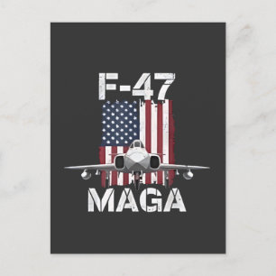 Offizieller F47 Maga-Kampfjet F-47-Jet-Kampfflugze Einladungspostkarte