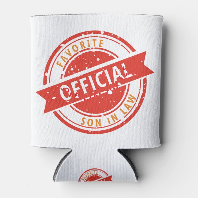 Offizieller Favorit Son in Law Gift für Sohn im Ju Dosenkühler (Vorderseite)