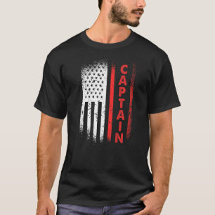 Offizieller Feuerwehrmann der amerikanischen Flagg T-Shirt