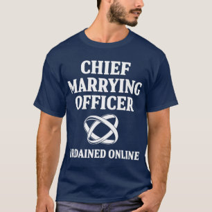 Offizieller für Hochzeit im Internet bewilligtes T-Shirt