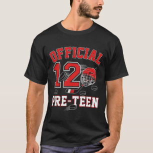 Offizieller Geburtstag für einen 12-jährigen Junge T-Shirt