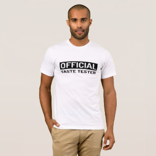 Offizieller Geschmack-Prüfvorrichtungs-Feiertags-T T-Shirt