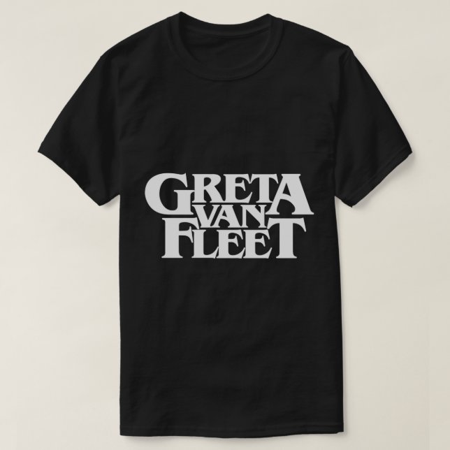 Offizieller Greta Van Fleet White Logo Pullover Ho (Design vorne)