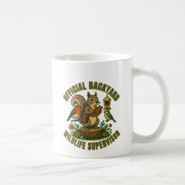 Offizieller-Haustier-Wildlife-Aufseher-Fun-Shirt Kaffeetasse