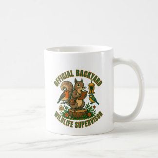 Offizieller-Haustier-Wildlife-Aufseher-Fun-Shirt Kaffeetasse