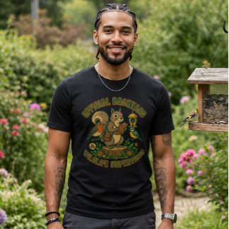 Offizieller Hinterhof-Wildlife-Aufseher Lustig T-Shirt