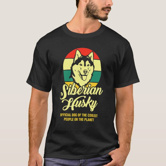 Offizieller Hund der Coolsten Menschen T-Shirt (Vorderseite)
