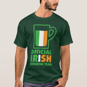 Offizieller irischen Bier-Team-St Patrick Tag T-Shirt