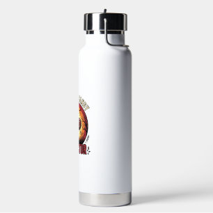 Offizieller Kaugummi-Inspektor Vintage-Halloween-S Trinkflasche