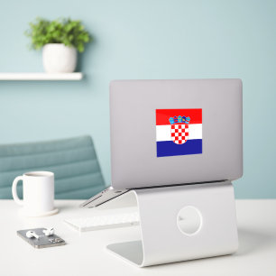 Offizieller Kroatien-Flaggen-Aufkleber Kroatisch Aufkleber
