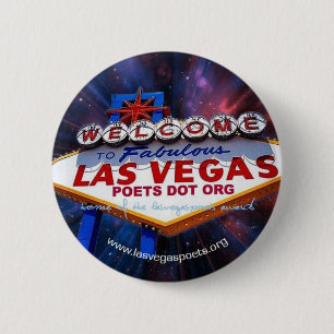 Offizieller Las- Vegasdichter-Organisations-Knopf Button
